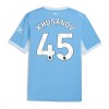 Muški Nogometni Dres Manchester City Abdukodir Khusanov #45 Domaci 2026-27 Kratak Rukav Muški Nogometni Dres Manchester City Abdukodir Khusanov #45 Domaci 2026-27 Kratak Rukav
